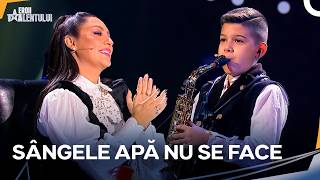 ARE DOAR 11 ANI! Juriul A Inlemnit Când Daniel A început Să Sufle In Saxofon! | Românii au talent
