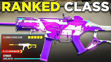 the *NEW* RANKED PLAY STRIKER CLASS is INSANE in MW3! (Best STRIKER Class Setup) - Modern Warfare 3