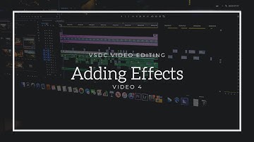 Adding Effects in VSDC