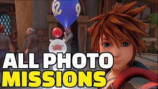 Kingdom Hearts 3 | ALL Photo Missions | Moogle Photo Missions