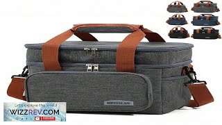 1pc S M Double Layer Lunch Bag For Women Insulated Lunch Box
