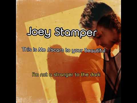 Joey Stamper ( Cover) - This is me // Scars to your beautiful ( Lirik)