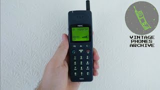 NEC G9D MP5J1H1 - a brick Mobile phone from 1997