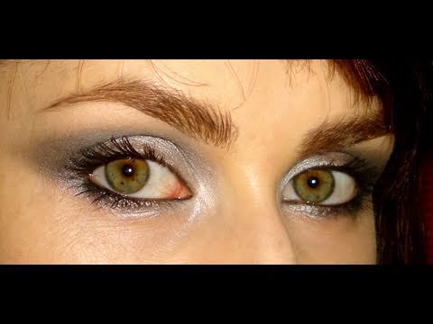 Silver Winged Eyeshadow.....Emporio Armani SS '11
