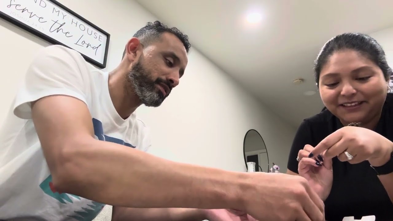 Trying out Caviar for the first time. 