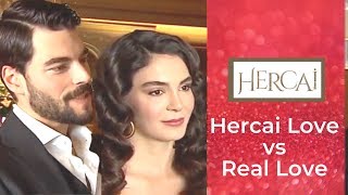 Hercai ❖ Akin Akinozu & Ebru Sahin ❖ Hercai Love vs Real Love  ❖ English ❖ 2020