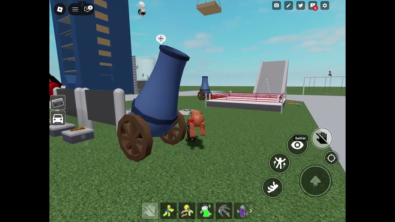 Me tiré de la caída más grande del mundo 🌍 en Roblox