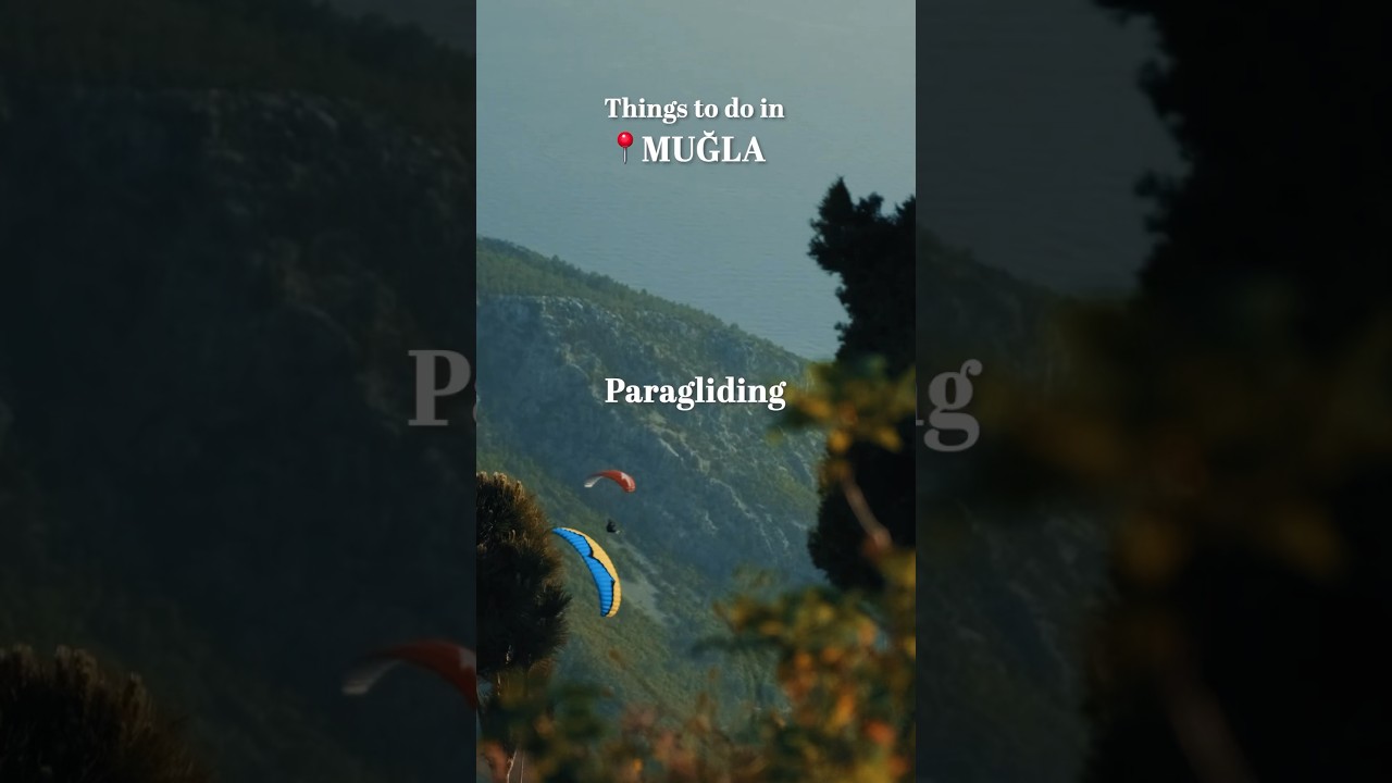 Good news for adventure lovers! Muğla is full of adrenalin! 
