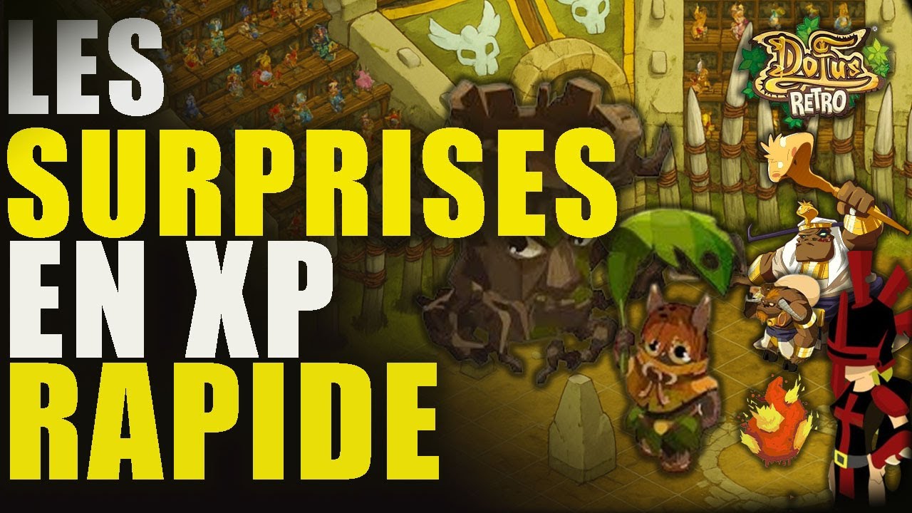 LES SURPRISES EN XP RAPIDE - CHAINE TOT ARENE & AUTRES + ITEMS THL SASA [DOFUS RETRO |ARENE| EP. 3]