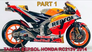 Tamiya Repsol Honda RC213V 2014 - part1