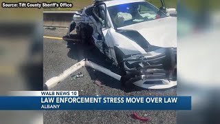 South Ga. law enforcement stress Move Over Law following Tift Co. Sheriff involved accident