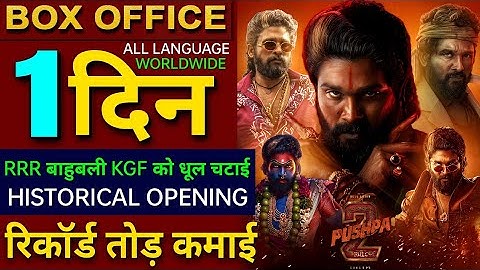 Pushpa 2 Box Office Collection, Allu Arjun, Pushpa 2 The Rule 1st Day Collection Worldwide,