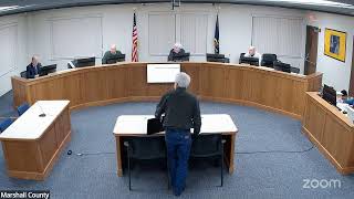 Marshall County Commissioner 12-22-2025