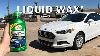 Wash & Wax | Turtle Wax Super Hard Shell Finish | Detailing a Ford Fusion 2014 | Family Fun! screenshot 4