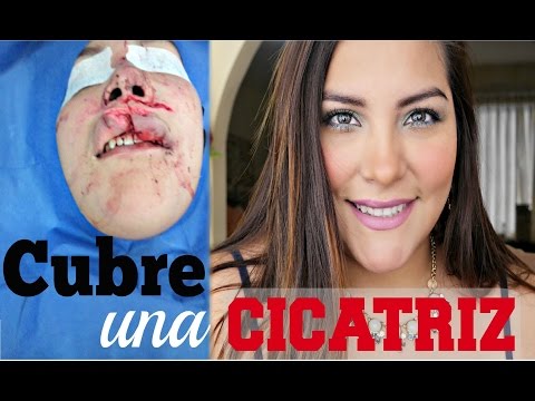 COMO CUBRIR UNA CICATRIZ | How to cover up a facial scar