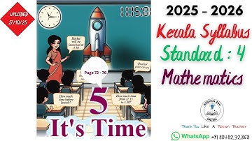 Class 4 Maths Unit 5 It