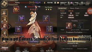 Final Fantasy Awakening - How to get Caetuna / Setsuna screenshot 4