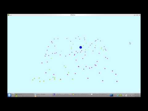 [Python]Artifficial bee controlled by ANN Artificial Neural Network