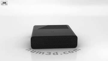 Microsoft Xbox 360 E 3D model by 3DModels.org