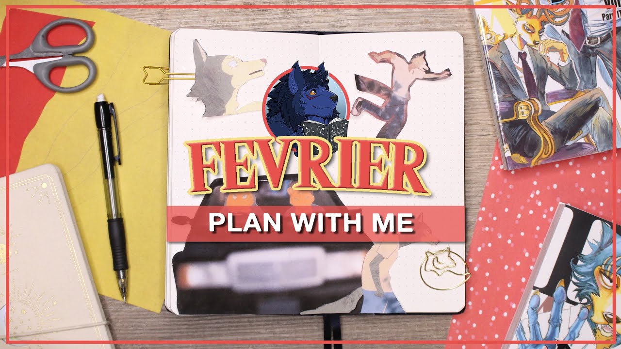 Plan With Me : Février 2025 | Bullet Journal Setup 🐺