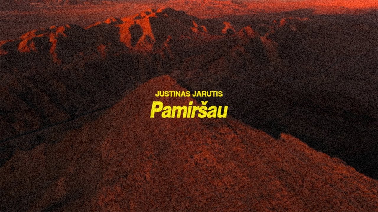 Justinas Jarutis - Pamiršau (Official Lyric Video)