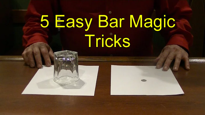 5 Easy Bar Magic Tricks Epic Cool Simple Magic Trick