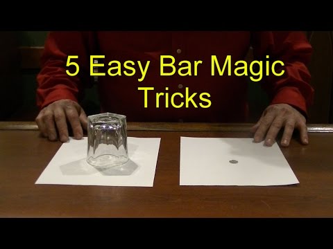 5 Easy Bar Magic Tricks Epic Cool Simple Magic Trick