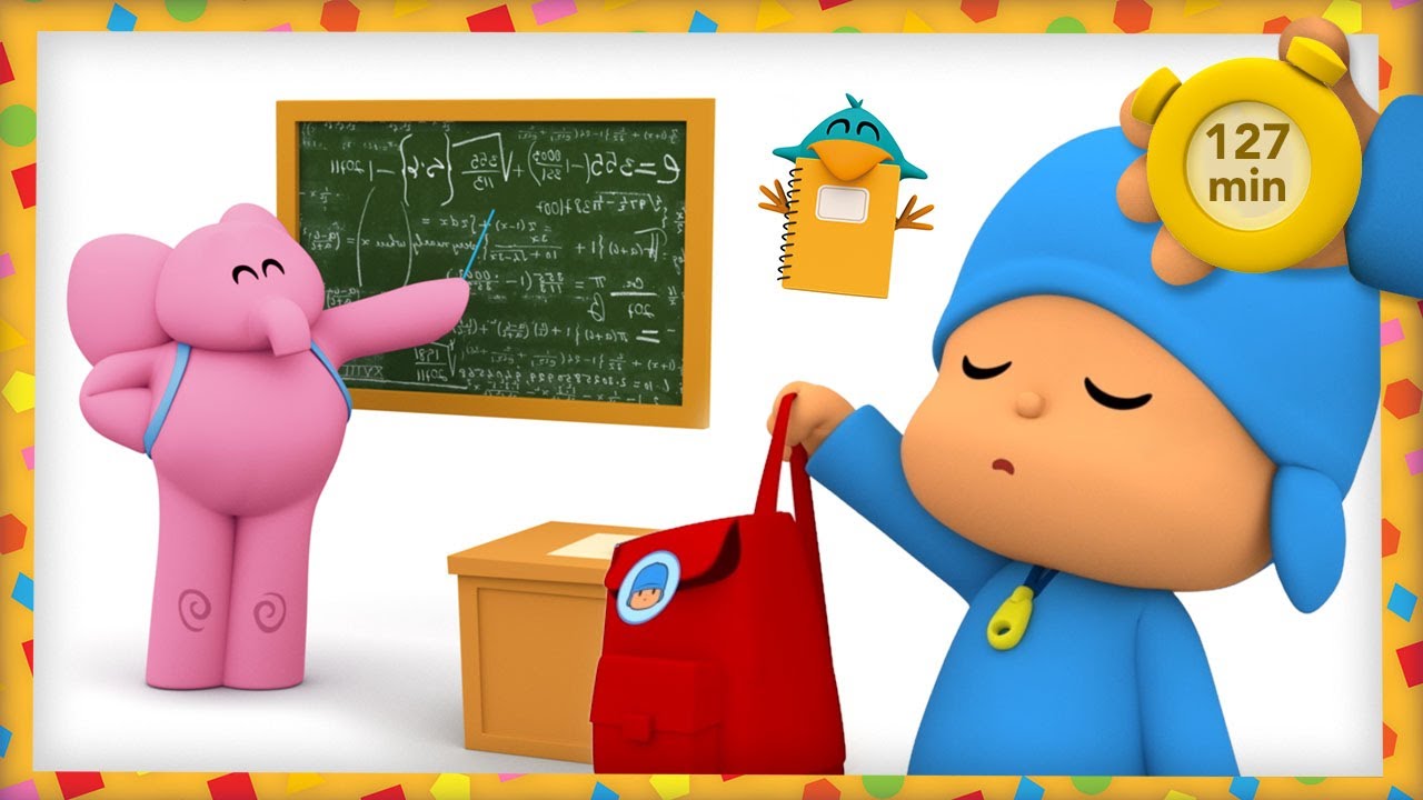 🎨 POCOYO E NINA - Aprendendo as cores [121 minutos]