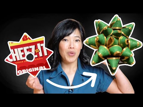 How to Make an 8-Pointed Gift Bow