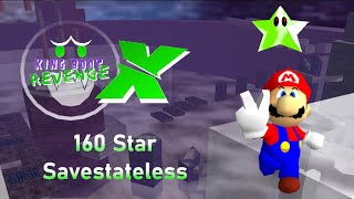 King Boos Revenge X: 160 Star Playthrough (Savestateless)