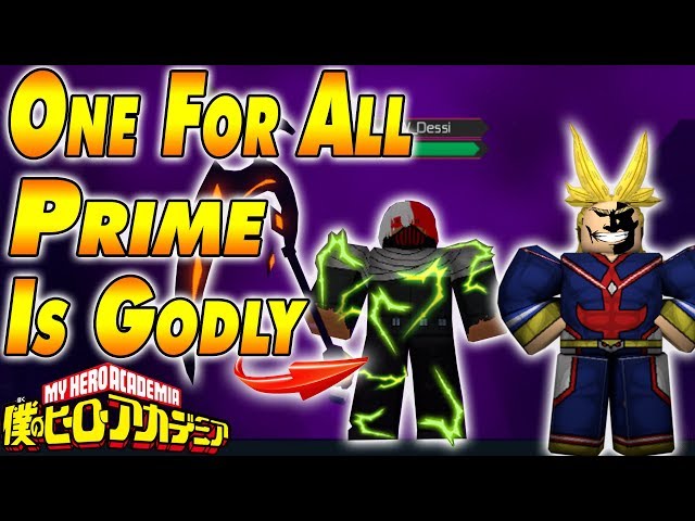 One For All Prime, Heroes Online Wiki