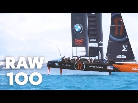 100 Seconds of Epic Sailing With Oracle Team USA | Raw 100