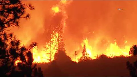 Mount Shasta, Northern California: Lava Fire Explodes To Over 5,000 Acres. June 29 2021