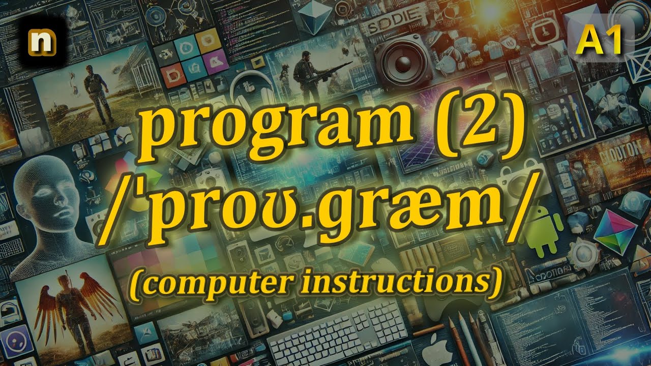 [n] program meaning (computer instructions) with 5 examples - YouTube