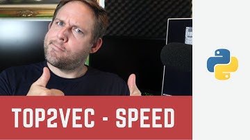 What is the Top2Vec Speed Parameter (fast-learn, learn, and deep-learn) - Top2Vec  and Python 01