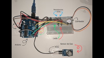 Alcoholimetro con Sensor de gas en Arduino