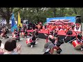 琉球國祭り太鼓(彩風ステージ第1部 - 4)/ OKINAWAまつり 2018 in 代々木公園