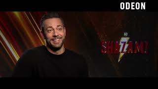 Zachary Levi Learnt Cockney Rhyming Slang on the SHAZAM! Set? | ODEON