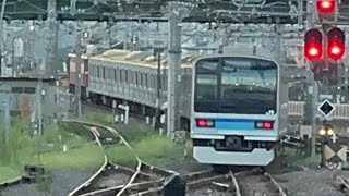 2024年8月20日 EF81 140+E231系K2編成 E231系AT(秋田総合車両センター)入場配給大宮駅発車