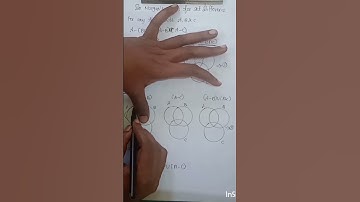 verify A-(BnC) =(A-B) U(A-C) #shortsfeed #shorts