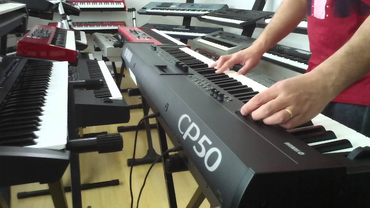 Kraft Music - Yamaha CP50 Stage Piano Demo with Tony Escueta - YouTube