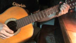 Himno SUD No.120 - Tan humilde al nacer  (cover guitarra)