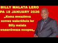 SIBASI ZAZIWIKA KUTI BILLY MALATA NDI DYEL LAKE LIJA ZAMUWONEKELA IZI