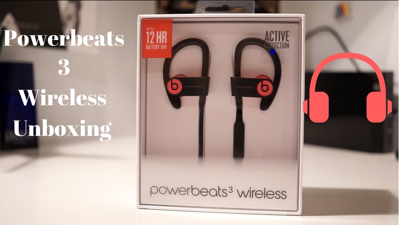 PowerBeats 3 wireless unboxing - YouTube