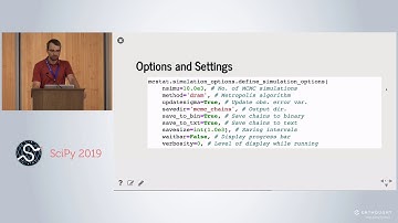 Parameter Estimation Using the Python Package pymcmcstat | SciPy 2019 | Paul Miles