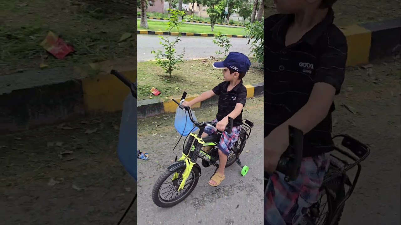 Little Rider on a Big Mission! 🚲✨ #shorts #kids #cycling