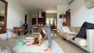 Standing Straddle Stretch