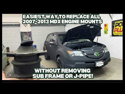 The Easiest Way To Replace 07-13 Mdx Engine Mounts.