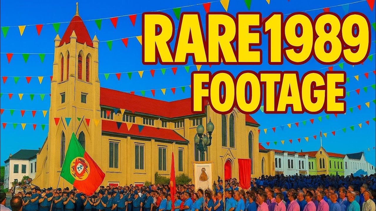 🇺🇸 Unseen Footage: Santo Cristo Procession – Fall River 1989 🎉 pt | Procissão do Santo Cristo ✨