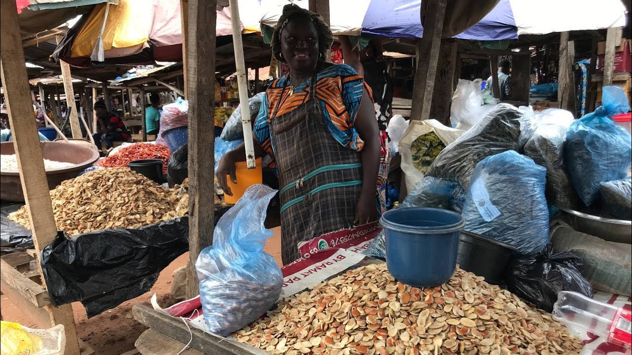 Price Of Food Stuff In Benin City Ikpoba Hill Market Like Melon, Pepper, Spices And More.